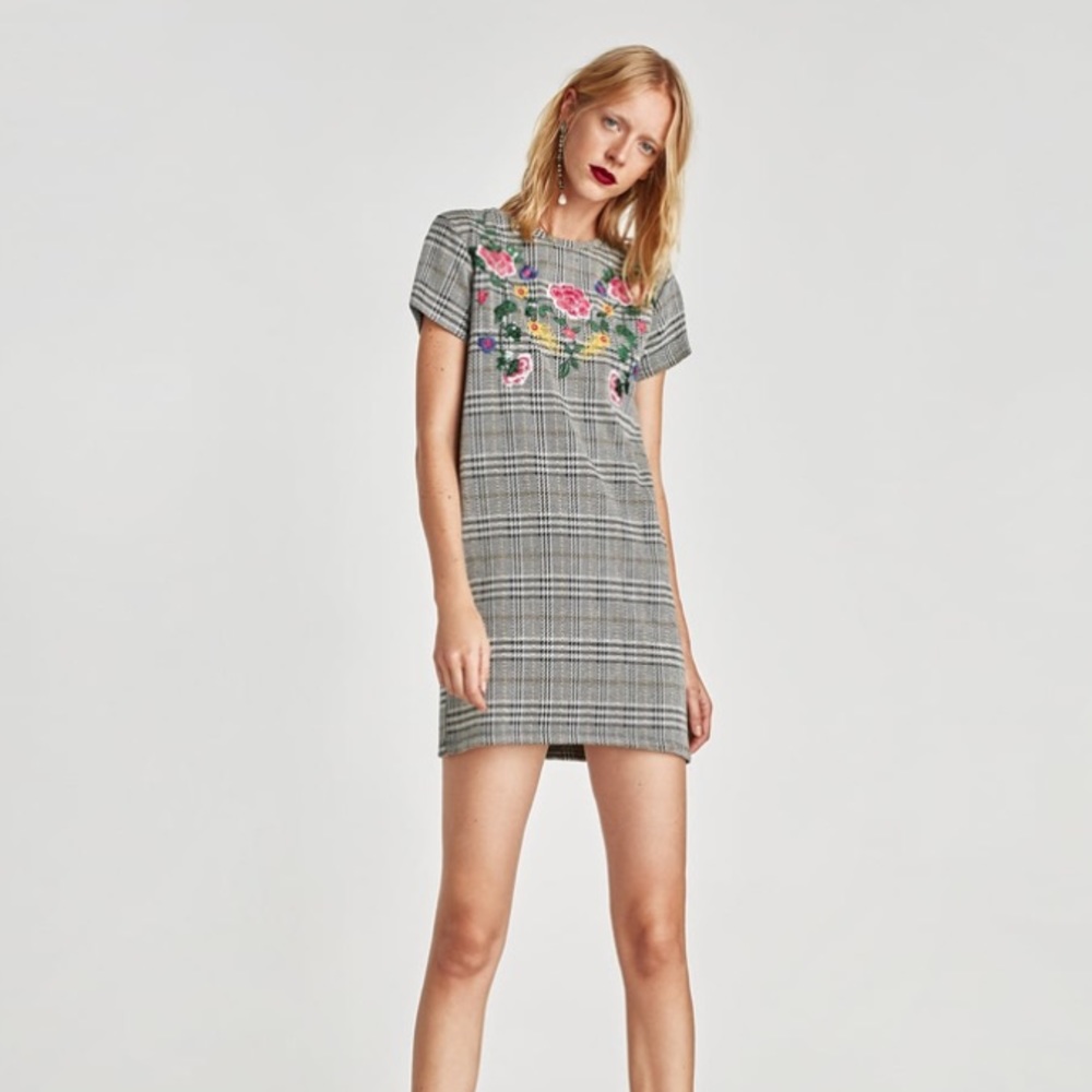 Zara sequin dress